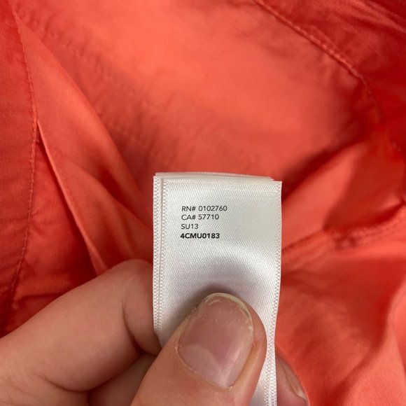 Kate Spade Saturday Woman's Sz‎ 4 Coral Pink Tapered Leg Work Dress Pants - Picture 5 of 8